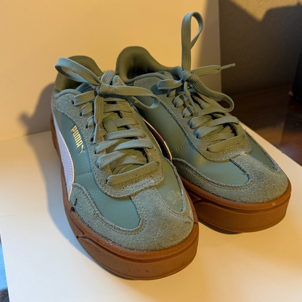 Puma Teal Sneakers